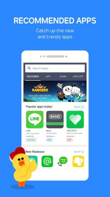 Создатели мессенджера LINE выпустили лаунчер для Android