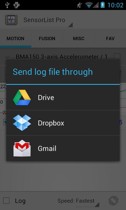 Sensor List 4.0.1. Скриншот 3