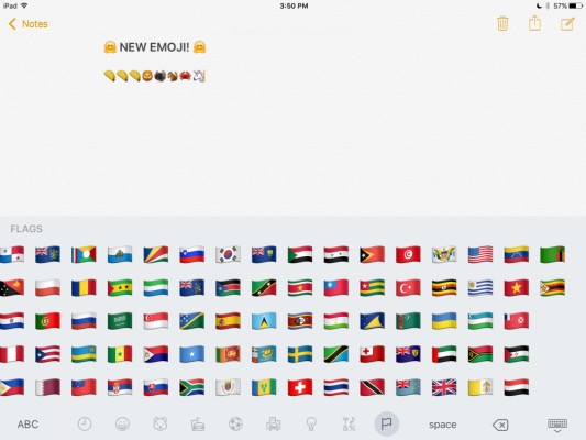 В iOS 9.1 появятся Emoji-смайлы со средним пальцем