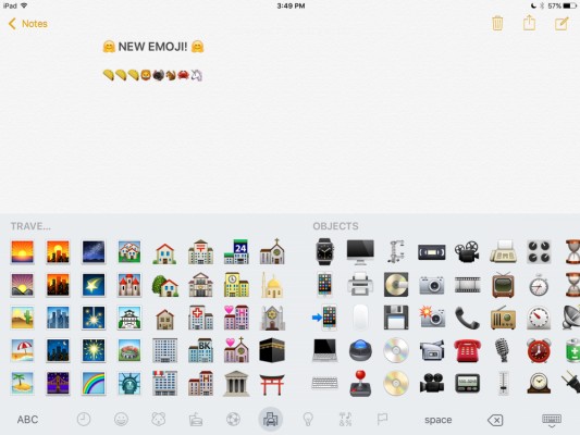 В iOS 9.1 появятся Emoji-смайлы со средним пальцем