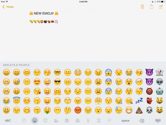 В iOS 9.1 появятся Emoji-смайлы со средним пальцем
