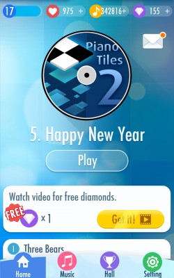 Обзор Piano Tiles 2