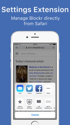 Блокировка рекламы в Safari на iOS 9: как включить и какие приложения скачать