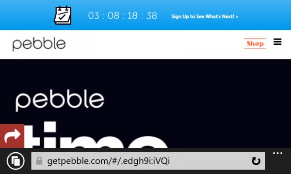 Pebble готовит нечто новое