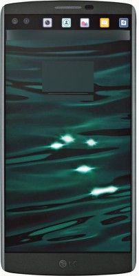 LG V10 с двумя дисплеями показан на фото
