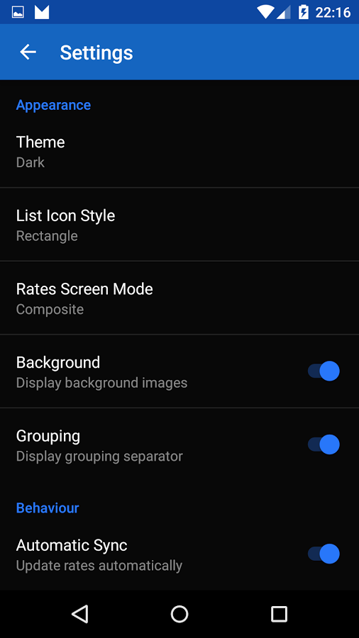 Курсы Валют 2.8.1. Скриншот 10