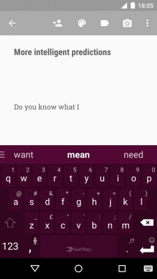 Новая клавиатура от SwiftKey работает на основе нейронной сети