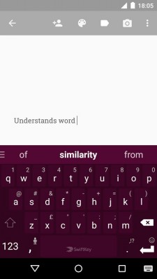 Новая клавиатура от SwiftKey работает на основе нейронной сети