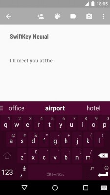 Новая клавиатура от SwiftKey работает на основе нейронной сети