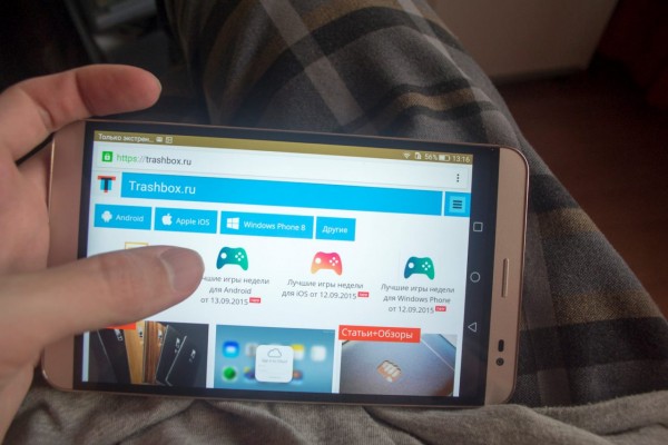 Обзор Huawei MediaPad X2