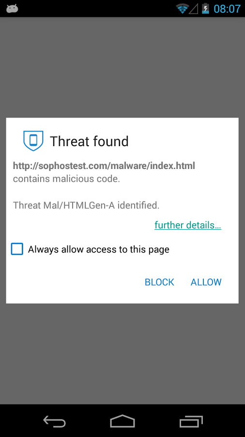 Sophos Intercept X for Mobile 9.7.4025. Скриншот 8