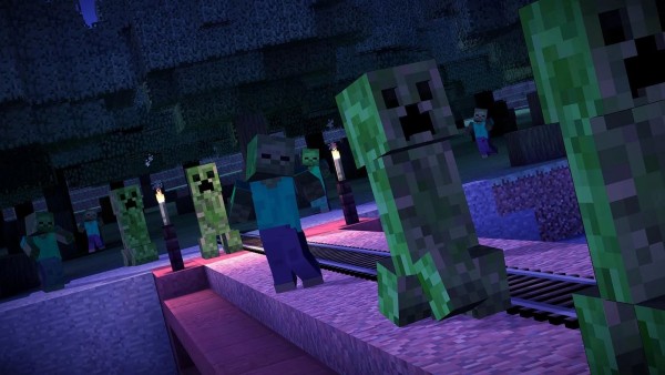 На Android и iOS вышла игра Minecraft: Story Mode