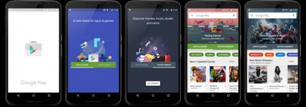 Google Play ждёт большой редизайн