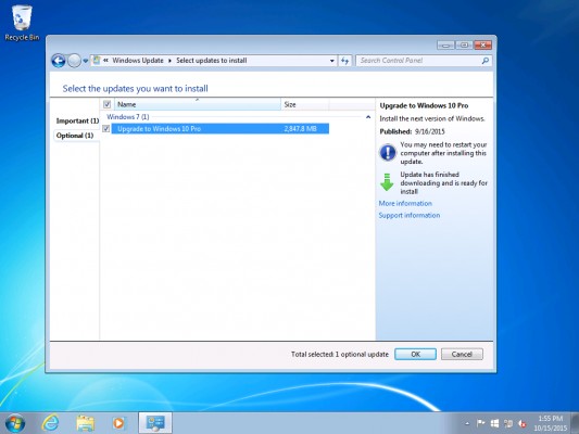 Windows 10 устанавливается поверх Windows 7/8 без ведома пользователей