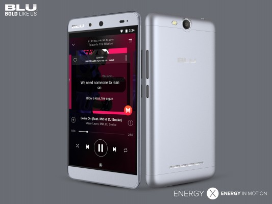 Новые смартфоны линейки Blu Energy получили внушительные аккумуляторы