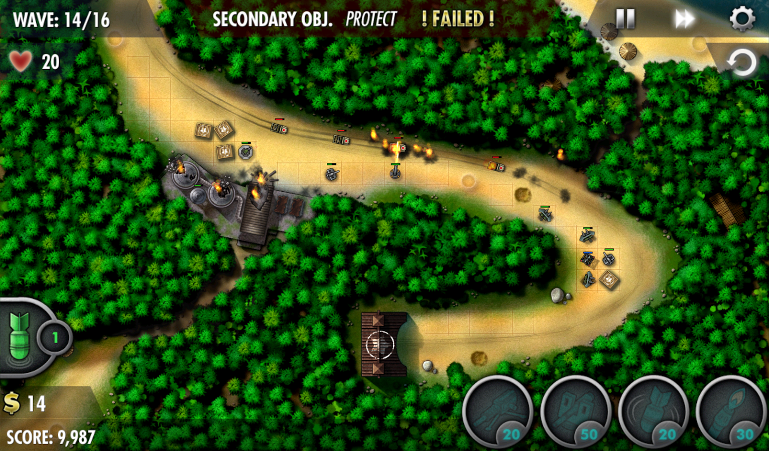iBomber Defense Pacific 1.1.0. Скриншот 7