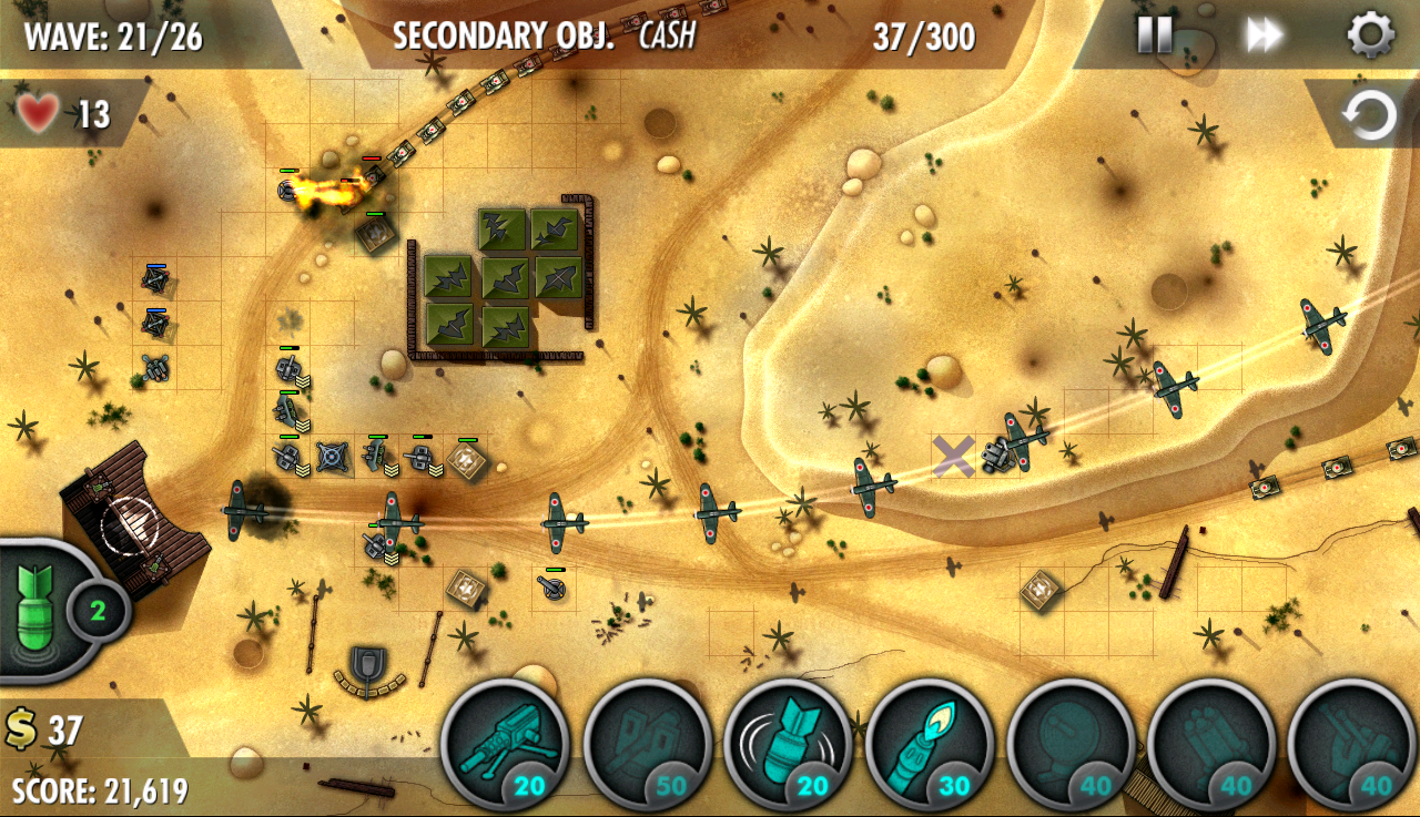 iBomber Defense Pacific 1.1.0. Скриншот 13