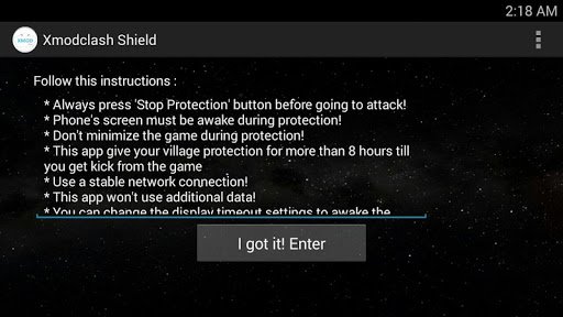 Xmodgames Shield 1.4. Скриншот 1