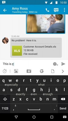 В Google Play опубликованы стоковые приложения от BlackBerry Priv