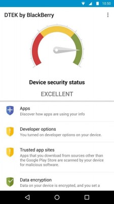 В Google Play опубликованы стоковые приложения от BlackBerry Priv