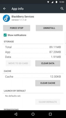 В Google Play опубликованы стоковые приложения от BlackBerry Priv