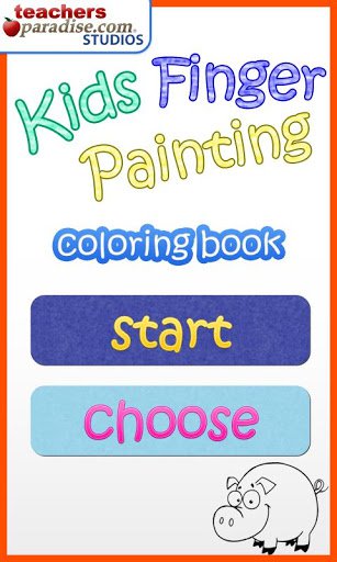 Kids Finger Painting Coloring 25.0. Скриншот 1