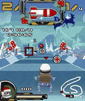 Crazy Frog Racer. Christmas Edition. Скриншот 2