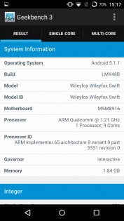 Обзор Wileyfox Swift