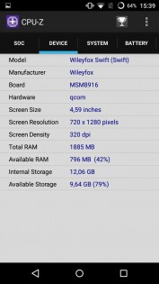 Обзор Wileyfox Swift