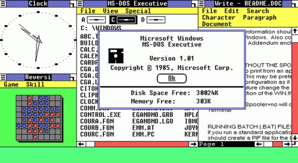 Windows исполнилось 30 лет — визуальная ретроспектива