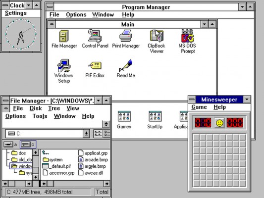 Windows исполнилось 30 лет — визуальная ретроспектива