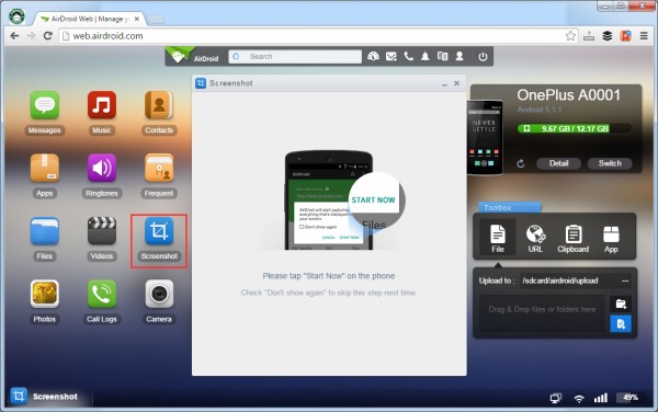 Приложение AirDroid для трансляции экрана смартфона на компьютер теперь работает без root-доступа
