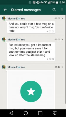 В WhatsApp* для Android появились превью ссылок и избранные сообщения
