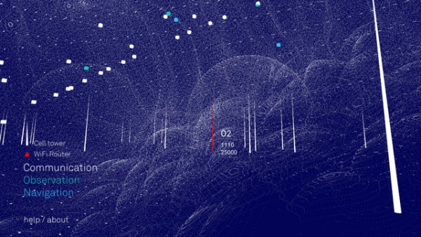 Мобильное приложение Architecture of Radio показывает все беспроводные сигналы вокруг вас