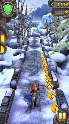 Раннер Temple Run 2 получил зимнее обновление