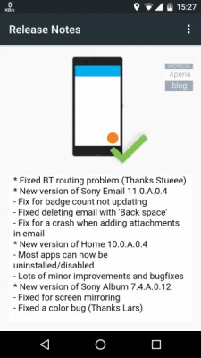 Прошивка Xperia Marshmallow Concept от Sony позволяет удалять предустановленные приложения