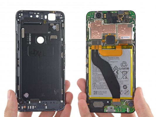 Разбор Google Nexus 6P от iFixit