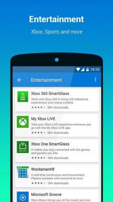 Microsoft выпустила программу-каталог со всеми своими приложениями для Android
