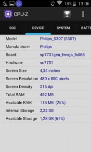 Обзор Philips S307