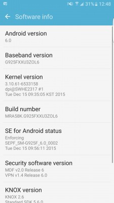 Samsung начала бета-тестирование Android 6.0 для Galaxy S6 (скриншоты и видео прошивки)