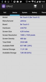 Обзор Ulefone Be Touch 3