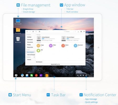 Phoenix OS — еще один Android с оптимизацией под ПК и планшеты