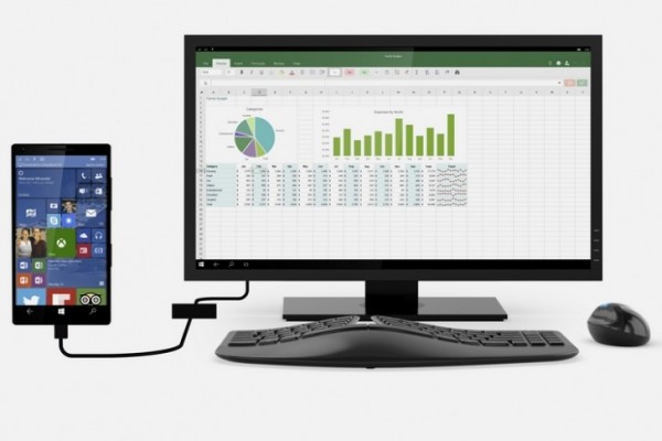 Microsoft понизила системные требования для функции Continuum в смартфонах