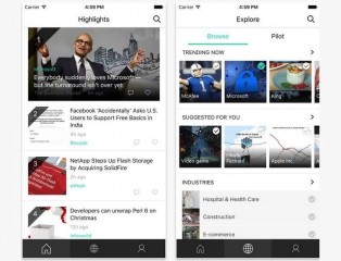 Microsoft представила новостной агрегатор для iOS
