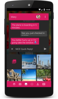 Приложение Textra SMS приносит новые Emoji из Android 6.0.1 на KitKat и Lollipop