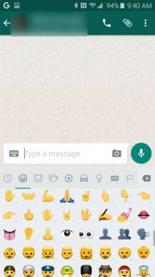 На Android вышла новая версия WhatsApp* со свежими Emoji