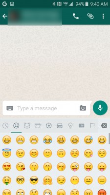 На Android вышла новая версия WhatsApp* со свежими Emoji