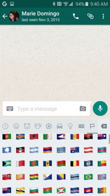 На Android вышла новая версия WhatsApp* со свежими Emoji