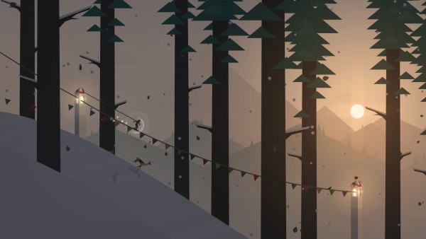 Красивый симулятор сноубординга Alto's Adventure вышел на Android