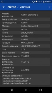 Обзор Archos Diamond S
